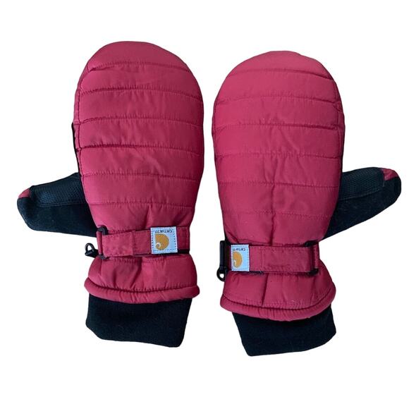 Carharrt WOMEN'S QUILTS MITT STYLE #WA625 in crabapple color - Picture 4 of 12